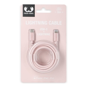 2ULC200 - Câble Fresh 'n Rebel USB-C vers Apple Lightning 2.0m 24