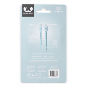 2ULC200 - Câble Fresh 'n Rebel USB-C vers Apple Lightning 2.0m 11