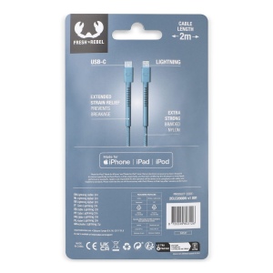 2ULC200 - Câble Fresh 'n Rebel USB-C vers Apple Lightning 2.0m 17