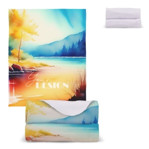 Couverture polaire sublimation 120 x 150 cm 190 g/m²