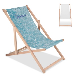 Chaise de plage pliante sublimation