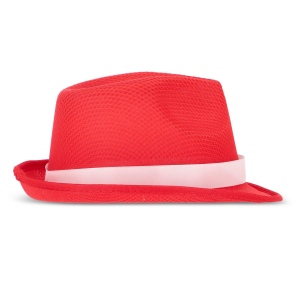 Chapeau en polyester avec bande 25