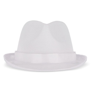 Chapeau en polyester avec bande 12