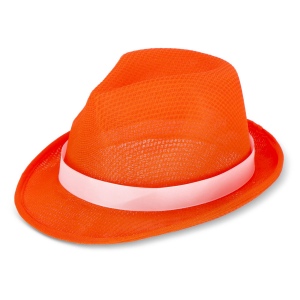 Chapeau en polyester avec bande 7