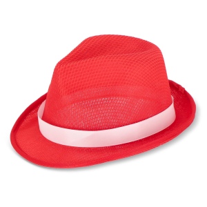 Chapeau en polyester avec bande 6