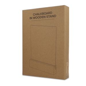 Tableau noir dans un support en bois 3