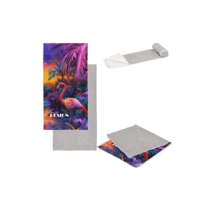 Serviette à séchage rapide R-PET 50 x 100 cm sublimation