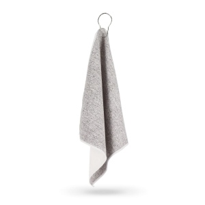 Serviette de golf à séchage rapide avec crochet R-PET 30 x 30 cm sublimation 4