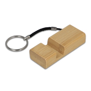 Porte-clés en bambou pour téléphone portable 2