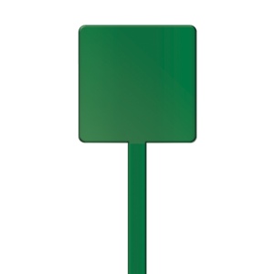 AGITATEUR COCKTAIL CARRE SPATULE 190 mm 8