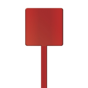 AGITATEUR COCKTAIL CARRE SPATULE 190 mm 6