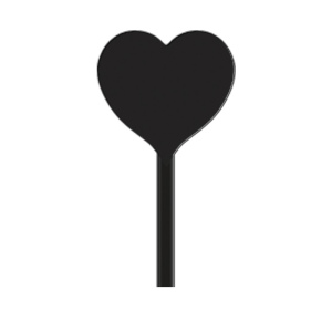 AGITATEUR COCKTAIL COEUR SPATULE 190 mm 5