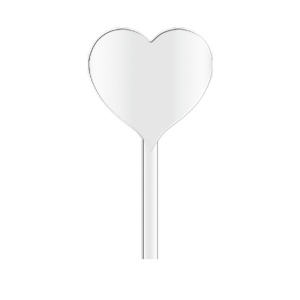 AGITATEUR COCKTAIL COEUR SPATULE 190 mm 2