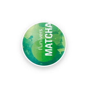 BADGE PLASTIQUE (PS) ROND Ø55 mm AVEC PINCE EPINGLE 4