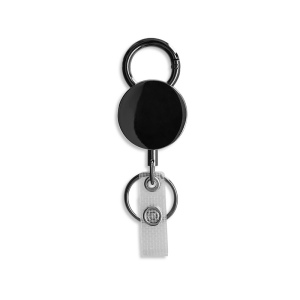 BADGE: PORTE-BADGES RETRACTABLE COQUE EN METAL 3