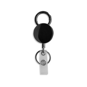 BADGE: PORTE-BADGES RETRACTABLE COQUE EN METAL 2