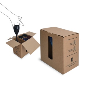 BOITE CARTON CLOISONNEE 6 PICUP14(T)/16T/18(T)-MONTAGE COMPRIS 2
