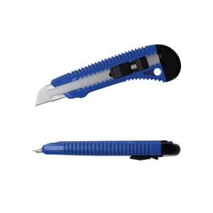 CUTTER PLASTIQUE PROFESSIONNEL AVEC GUIDE METAL ET BLOCAGE DE LAME 7