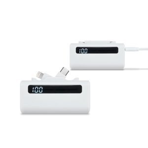 BATTERIE EXTERNE POWER BANK COMPACT 5000 mAh EN rABS 5