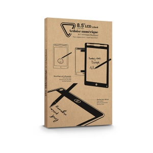 TABLETTE ARDOISE NUMERIQUE LCD COLORE ANTI-EFFACEMENT 8.5 POUCES 8