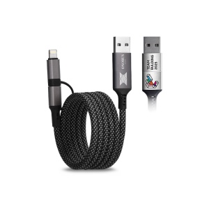 CABLE DE CHARGE 6 EN 1 A ENROULEMENT MAGNETIQUE 5