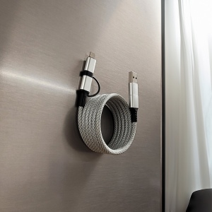 CABLE DE CHARGE 6 EN 1 A ENROULEMENT MAGNETIQUE 8