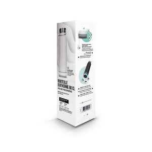 HAUT-PARLEUR ENCEINTE ET BOUTEILLE ISOTHERME DOUBLE-PAROI INOX 60 cl 10