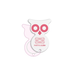 JETON PLASTIQUE (ABS) FORME HIBOU 5