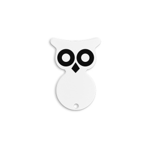 JETON PLASTIQUE (ABS) FORME HIBOU 2