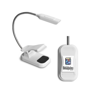 LAMPE LED DE LECTURE FLEXIBLE AVEC PINCE 5
