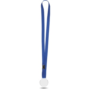 MEDAILLE PLASTIQUE (PMMA) EP 3 mm ET MAXI 30 cm2 AVEC CORDON SATIN 5