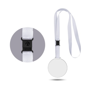 MEDAILLE EN PMMA EP 3 mm ENTRE 30 ET MAXI 80 cm2 AVEC CORDON SATIN 12
