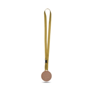 MEDAILLE MDF EP 3 mm ENTRE 30 et MAXI 80 cm2 AVEC CORDON SATIN 6