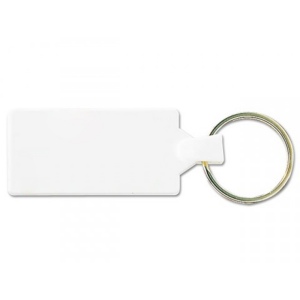 PORTE CLES RECTANGLE 55x28 mm (anneau 25 mm) 2