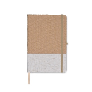CARNET A5 COUVERTURE COTON ET FIBRES DE BAMBOU 3