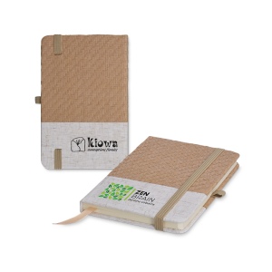 CARNET DE POCHE COUVERTURE COTON ET FIBRES DE BAMBOU 4