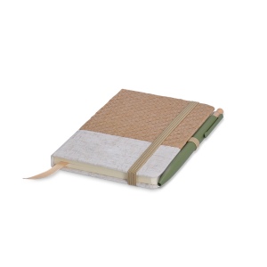 CARNET DE POCHE COUVERTURE COTON ET FIBRES DE BAMBOU 6
