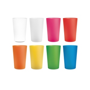 GOBELET PLASTIQUE REUTILISABLE 39 cl RAS BORD 10