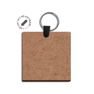PORTE CLE CREATION MDF EP 3mm ENTRE 20 cm2 ET 40 cm2 3