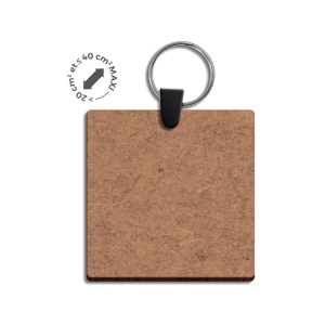 PORTE CLE CREATION MDF EP 3mm ENTRE 20 cm2 ET 40 cm2 2