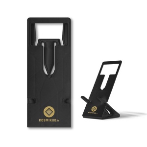 SUPPORT TELEPHONE REPLIABLE EXTRA-PLAT EN MATIERE RECYCLEE 4
