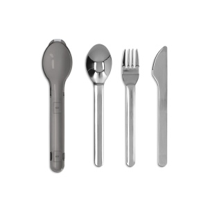 SET DE 3 COUVERTS EN INOX DANS BOITIER RIGIDE 7