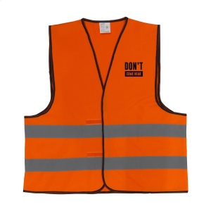 Veste de sécurité fluorescente, 100% tricot polyester 7