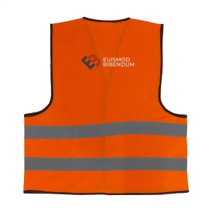 Veste de sécurité fluorescente, 100% tricot polyester 9