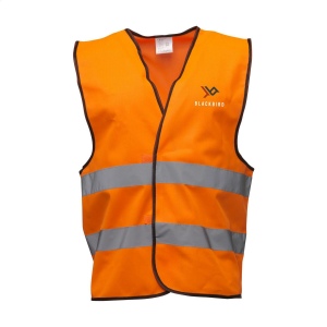 Veste de sécurité fluorescente, 100% tricot polyester 3