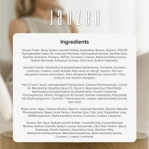 Un set cadeau avec 5 produits au parfum Black 22 de la marque JANZEN 6