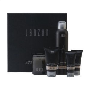 Un set cadeau avec 5 produits au parfum Skin 90 de la marque JANZEN 2