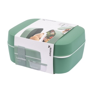 Une boîte à lunch pratique en plastique PP de la marque Amuse 12