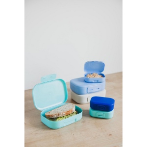 Boîte à lunch fonctionnelle en plastique PP avec une fermeture à clip pratique 5
