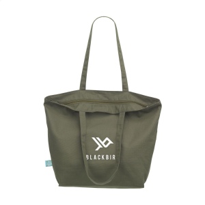 Sac à provisions recyclé avec longues poignées en toile biologique de qualité extra-lourde (320 g/m²), 100% tissée à plat 6